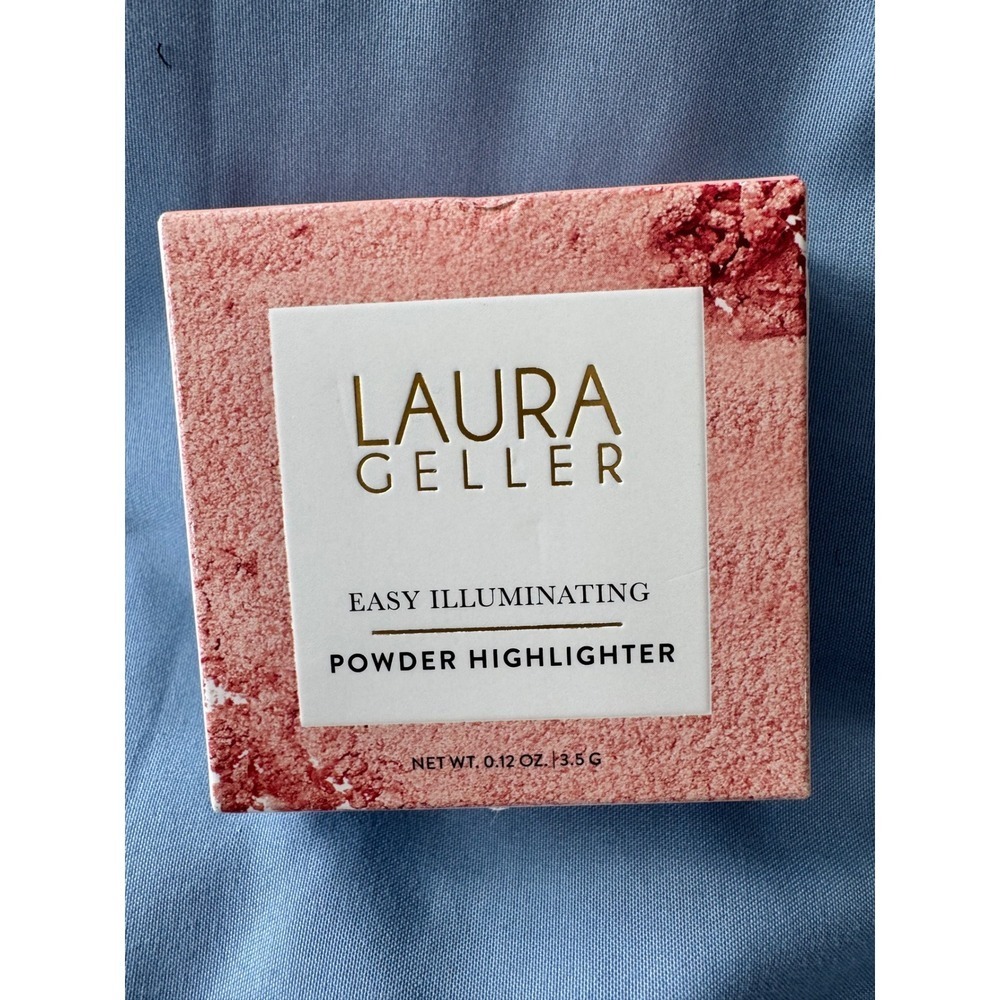 Laura Geller Easy Illuminating Powder Highlighter Rose Gold 0.12oz 3.5g NWOT